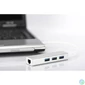 Kép 2/3 - DIGITUS USB 3.0 Gigabit Ethernet adapter + 3 portos USB HUB