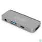 Kép 1/6 - DIGITUS DA-70893 USB-C 4 portos univerzális mobil dokkoló