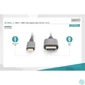 Kép 6/8 - DIGITUS DA-70821 USB C - HDMI A 1,8m szürke video átalakító kábel