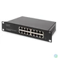 Kép 1/5 - DIGITUS DN-80115 10" 16x GbE LAN port nem menedzselhető Switch
