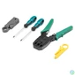 Kép 4/10 - DIGITUS DN-94027 Hálózati szerszám készlet + teszter