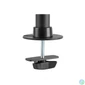 Kép 2/8 - DIGITUS DA-90362 C-bilincses univerzális (VESA 75 / 100) 3-as fekete monitor tartó konzol