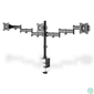 Kép 3/8 - DIGITUS DA-90362 C-bilincses univerzális (VESA 75 / 100) 3-as fekete monitor tartó konzol