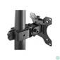 Kép 2/8 - DIGITUS DA-90437 C-bilincses univerzális (VESA 75/100) fekete monitor tartó állvány