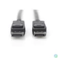 Kép 2/2 - DIGITUS UHD 3D 4K 120Hz aranyozott 1.4 DisplayPort kábel 1m