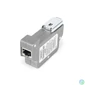 Kép 1/5 - DIGITUS DN-95421 DIN sínes PoE túlfeszültségvédő RJ45 szürke