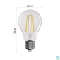 Kép 3/4 - Emos ZF5154D  E27/7,5W (75W)/1 055 lm/meleg fehér/dimmelhető Filament A60 LED izzó