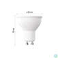 Kép 3/4 - Emos ZQ8255D GU10/7W (60W)/800 lm/természetes fehér/dimmelhető Classic MR16 LED izzó
