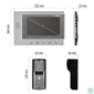 Kép 10/11 - Emos H2017 fehér videó kaputelefon szett