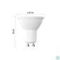 Kép 3/4 - Emos ZQ8E43 classic MR16 7W 800 lm GU10 LED izzó