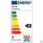 Kép 3/3 - Emos ZQ3E24 Classic 4,2W 470lm E14 hideg fehér LED gyertya izzó