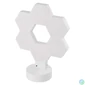 Kép 1/12 - Emos GoSmart Hexagon fehér, 6 részből álló, RGBIC dimmelhető, WiFi LED asztali lámpa