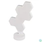 Kép 10/12 - Emos GoSmart Hexagon fehér, 6 részből álló, RGBIC dimmelhető, WiFi LED asztali lámpa