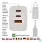 Kép 4/4 - Emos GaN PD 65 W max. univerzális USB töltő