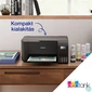 Kép 9/9 - Epson EcoTank L3230 színes nyomtató MFP, USB, 8100/6500 oldal tinta a dobozban