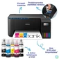 Kép 2/8 - Epson EcoTank L3271 színes nyomtató MFP, WiFi/USB, 8100/6500 oldal tinta a dobozban