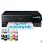Kép 1/6 - Epson EcoTank L8180 fotónyomtató MFP, WiFi/USB/LAN, 1800 fotóra elegendő tinta a dobozban