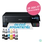 Kép 4/6 - Epson EcoTank L8180 fotónyomtató MFP, WiFi/USB/LAN, 1800 fotóra elegendő tinta a dobozban