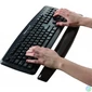 Kép 2/2 - Fellowes 9112201 Crystal Gel géltöltésű fekete billentyűzet csuklótámasz