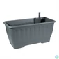 Kép 2/4 - FLAIR 61540 hidrokultúrás antracit 40 cm balkonláda