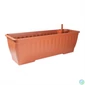 Kép 1/3 - FLAIR 61496 hidrokultúrás terrakotta 60 cm balkonláda