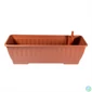 Kép 2/3 - FLAIR 61496 hidrokultúrás terrakotta 60 cm balkonláda