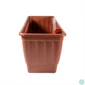 Kép 3/3 - FLAIR 61496 hidrokultúrás terrakotta 60 cm balkonláda