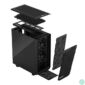 Kép 14/18 - Fractal Design Meshify 2 Compact  Fekete sötét ablakos (Táp nélküli) ATX ház