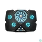 Kép 2/7 - FroggieX FX-PC-P1-BL NitroCooling notebook hütőpad telefontartóval