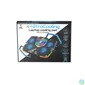 Kép 6/7 - FroggieX FX-PC-P1-BL NitroCooling notebook hütőpad telefontartóval