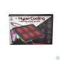Kép 6/7 - FroggieX FX-PC-P2-R HyperCooling notebook hütőpad telefontartóval