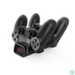 Kép 1/6 - FroggieX FX-P4-C2-B Dual Charging Dock PS4 fekete töltőállomás