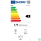 Kép 2/2 - Gaba GMR-204XE inox felülfagyasztós hűtőszekrény