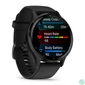 Kép 8/8 - Garmin Venu 3 fekete, fekete kerettel, szilikon szíjjal okosóra