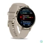 Kép 2/8 - Garmin Venu 3S francia szürke-krémarany, szilikon szíjjal okosóra