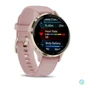 Kép 6/8 - Garmin Venu 3S rózsa krémarany, szilikon szíjjal okosóra