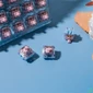 Kép 2/5 - Gateron Melodic Switch - Clicky Mechanikus switch szett (10db)