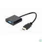 Kép 1/3 - Gembird HDMI v1.4 - VGA adapter fekete