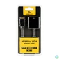 Kép 2/3 - Gembird HDMI v1.4 - VGA adapter fekete
