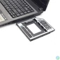 Kép 3/5 - Gembird notebook 9,5mm ODD optikai meghajtó helyére HDD, SSD beépítő keret