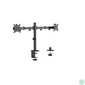 Kép 1/3 - Gembird MA-D2-01 17"-32" kétkaros asztali monitor tartó konzol