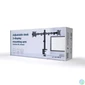 Kép 3/3 - Gembird MA-D2-01 17"-32" kétkaros asztali monitor tartó konzol