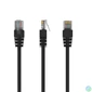 Kép 1/2 - Gembird PP12-0.5M/BK 0,5m RJ45 CAT5e UTP M/M fekete kábel