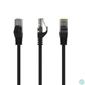 Kép 2/3 - Gembird PP6U-0.5M/BK 0,5m RJ45 CAT6 UTP - RJ45 CAT6 UTP M/M fekete kábel