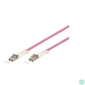 Kép 1/2 - Gigalight Duplex optikai patch kábel 4xLC csatlakozóval, 50/125 OM4 LSZH, 10 m