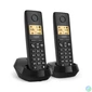 Kép 1/3 - Gigaset Pure 100 Duo fekete dect telefon