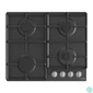 Kép 1/10 - Gorenje G641EXB fekete, beépíthető, gáz, főzőzóna: 4, beépíthető méret: 56cm, főzőlap