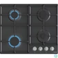 Kép 5/10 - Gorenje G641EXB fekete, beépíthető, gáz, főzőzóna: 4, beépíthető méret: 56cm, főzőlap
