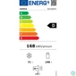 Kép 4/4 - Gorenje RK418DPW4 fehér, alulfagyasztós, Hűtő:198L, Fagyasztó:71L, hűtőszekrény