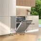 Kép 9/9 - Gorenje GV642C65 programok száma: 6, beépíthető, 14 terítékes mosogatógép 